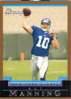 2004 Bowman - Uncirculated Gold #111 Eli Manning Front