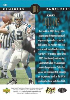 1996 SP - Holoview #3 Kerry Collins Back