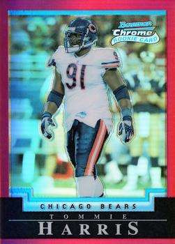 2004 Bowman Chrome - Red Refractors #112 Tommie Harris Front