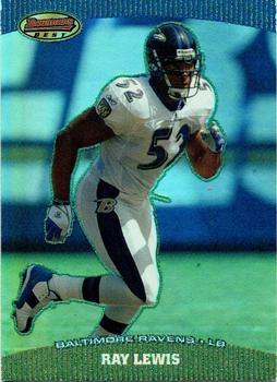 2004 Bowman's Best - Green #47 Ray Lewis Front