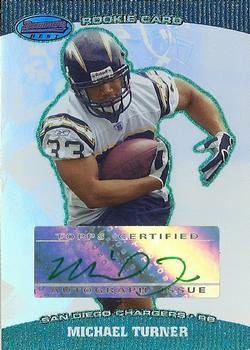 2004 Bowman's Best - Green #133 Michael Turner Front