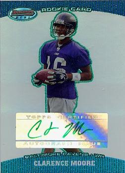 2004 Bowman's Best - Green #148 Clarence Moore Front