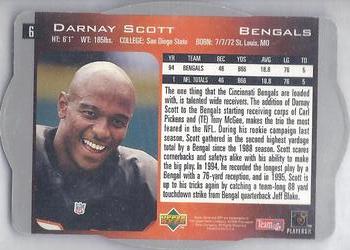 1996 SPx #6 Darnay Scott Back