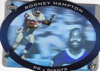 1996 SPx #31 Rodney Hampton Front