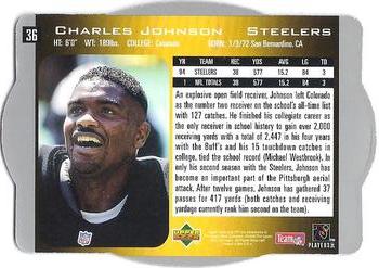 1996 SPx #36 Charles Johnson Back