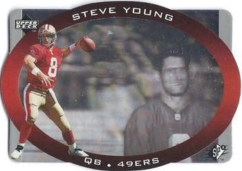 1996 SPx #40 Steve Young Front