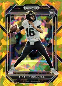 2023 Panini Prizm Draft Picks - Prizms Gold Ice #108 Aidan O'Connell Front