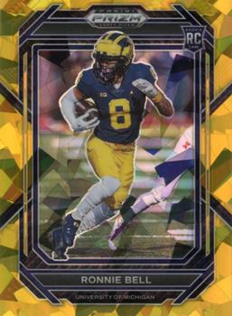 2023 Panini Prizm Draft Picks - Prizms Gold Ice #199 Ronnie Bell Front