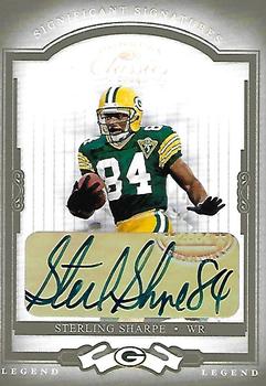 2004 Donruss Classics - Significant Signatures Green #144 Sterling Sharpe Front