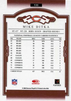 2004 Donruss Classics - Significant Signatures Red #133 Mike Ditka Back