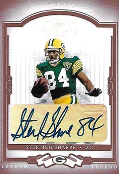 2004 Donruss Classics - Significant Signatures Red #144 Sterling Sharpe Front