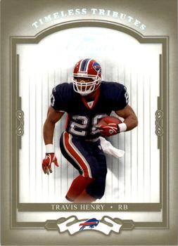 2004 Donruss Classics - Timeless Tributes Green #11 Travis Henry Front
