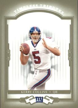 2004 Donruss Classics - Timeless Tributes Green #63 Kerry Collins Front