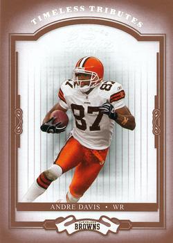 2004 Donruss Classics - Timeless Tributes Red #22 Andre Davis Front