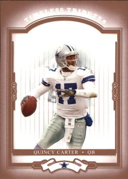 2004 Donruss Classics - Timeless Tributes Red #24 Quincy Carter Front