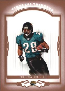 2004 Donruss Classics - Timeless Tributes Red #42 Fred Taylor Front