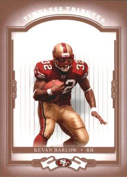 2004 Donruss Classics - Timeless Tributes Red #83 Kevan Barlow Front