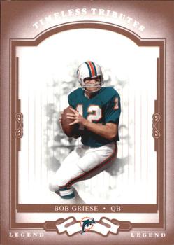 2004 Donruss Classics - Timeless Tributes Red #104 Bob Griese Front