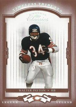2004 Donruss Classics - Timeless Tributes Red #128 Walter Payton Front