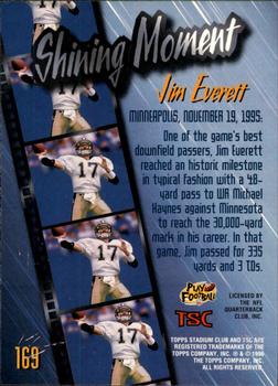 1996 Stadium Club #169 Jim Everett Back