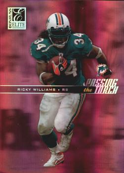 2004 Donruss Elite - Passing the Torch #PT-3 Ricky Williams Front