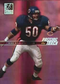 2004 Donruss Elite - Passing the Torch #PT-7 Mike Singletary Front