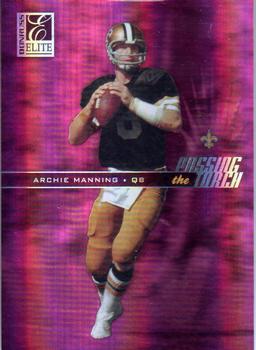 2004 Donruss Elite - Passing the Torch #PT-30 Archie Manning / Eli Manning Back