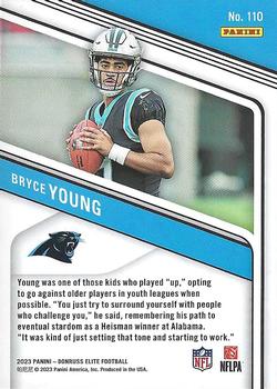 2023 Donruss Elite - Maroon #110 Bryce Young Back