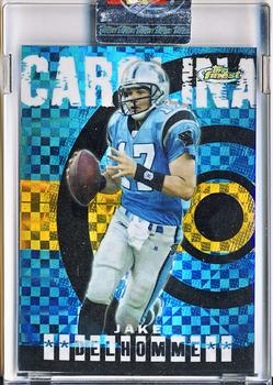 2004 Finest - Uncirculated Gold Xfractors #22 Jake Delhomme Front
