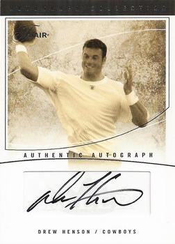 2004 Flair - Autograph Collection Silver #AC-DHE Drew Henson Front