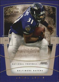 2004 Flair - Collection Row 1 #40 Jamal Lewis Front