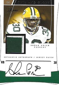 2004 Flair - Cuts and Glory Gold #CAG-AG Ahman Green Front