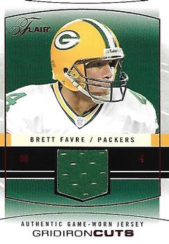 2004 Flair - Gridiron Cuts Red #GC-BF Brett Favre Front