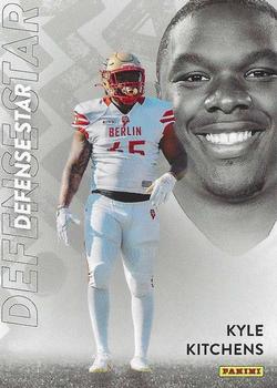 2023 Panini European League of Football - Defense Star #DS-4 Kyle Kitchens Front