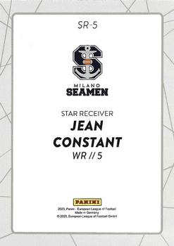2023 Panini European League of Football - Star Receiver #SR-5 Jéan Constant Back