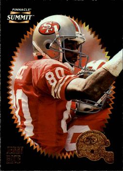 1996 Summit #9 Jerry Rice Front