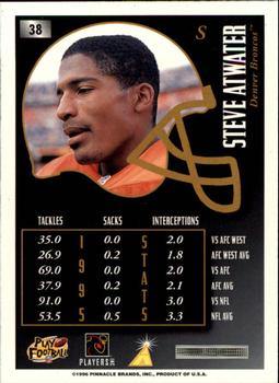 1996 Summit #38 Steve Atwater Back