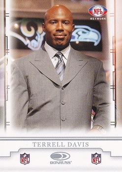 2008 Donruss Thanksgiving Classics Dallas Cowboys - NFL Network Hosts #NNO Terrell Davis Front