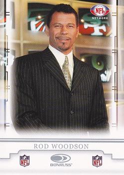 2008 Donruss Thanksgiving Classics Dallas Cowboys - NFL Network Hosts #NNO Rod Woodson Front