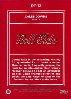 2023 Bowman University Alabama Crimson Tide - Roll Tide #RT-12 Caleb Downs Back