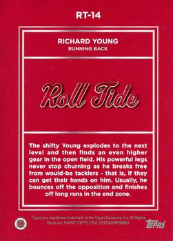 2023 Bowman University Alabama Crimson Tide - Roll Tide #RT-14 Richard Young Back
