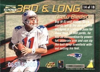 1996 Summit - Third and Long #14 Drew Bledsoe Back