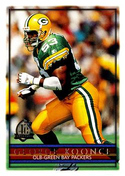1996 Topps #66 George Koonce Front