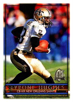 1996 Topps #95 Tyrone Hughes Front