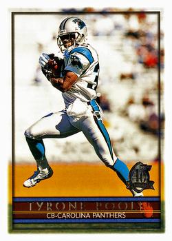 1996 Topps #335 Tyrone Poole Front
