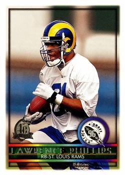 1996 Topps #416 Lawrence Phillips Front