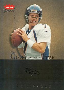 2004 Fleer Greats of the Game - Glory of Their Time #21 GOT John Elway Front