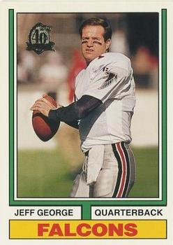 1996 Topps - 40th Anniversary Commemorative #19 Jeff George Front