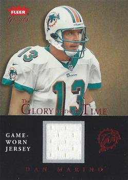 2004 Fleer Greats of the Game - Glory of Their Time Game Used Red #GT-DM Dan Marino Front
