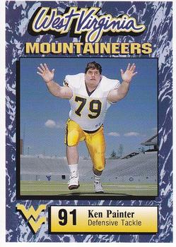 1993 West Virginia Mountaineers Big East Champions #32 Ken Painter Front